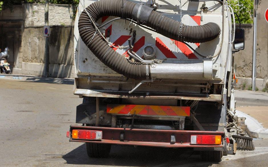 camion pompage assainissement Sartrouville
